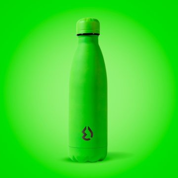Water Revolution Termo steklenica za pitje iz nerjavečega jekla fluo zelena Nerjaveče jeklo 18/8, 500 ml