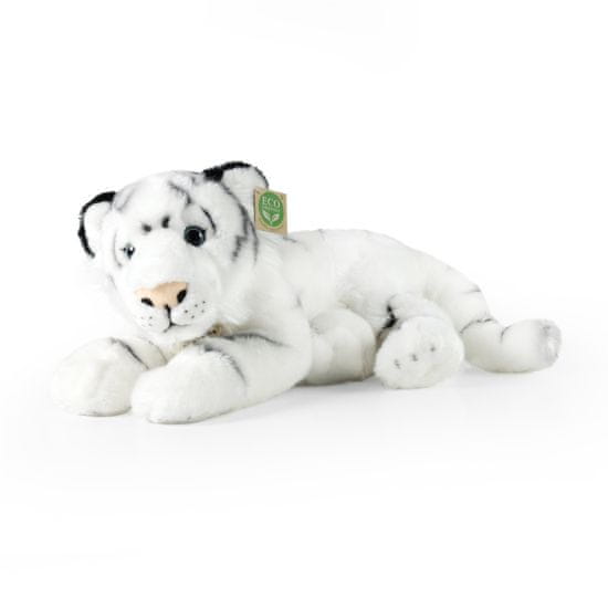 Rappa Plišasti beli tiger, ki leži 36 cm EKOLOŠKO PRIJAZNO