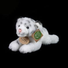 Rappa Plišasti beli tiger, ki leži 17 cm EKOLOŠKO PRIJAZNO