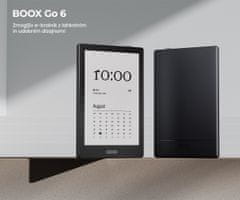 Onyx Boox Go 6 e-bralnik/tablični računalnik, 6, Android, 2GB+32GB, Wi-Fi, Bluetooth, USB-C, microSD, črn
