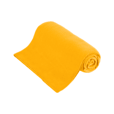 shumee Odeja iz flisa 130x150 cm TEESA - rumena