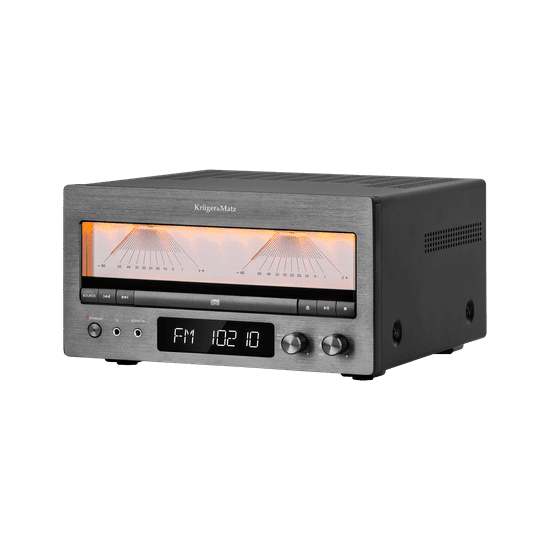 shumee HiFi razred A ojačevalec Kruger & Matz KM1995-A (CD, USB, Bluetooth, DAB+ digitalni radio, FM)