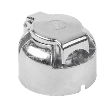 shumee Vtičnica za prikolico 7-polni 12/24V aluminijasti vtič za prikolico