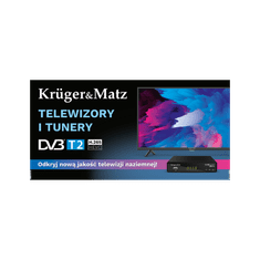 Baner Kruger&Matz Baner - Televizorji in DVB-T2 sprejemniki (200x100 cm)