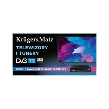 Baner Kruger&Matz Baner - Televizorji in DVB-T2 sprejemniki (200x100 cm)