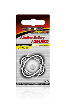 shumee Alkalna baterija Vipow Extreme AG6 LR69