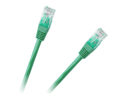 shumee Patchcord kabel UTP 8c plug-plug 1.0m CCA zelena kat.6e