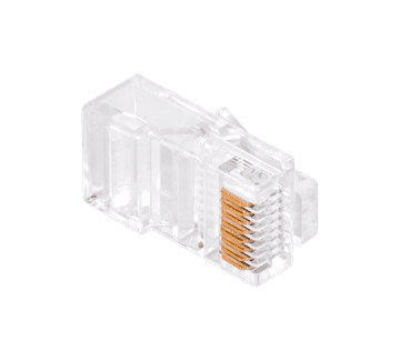 shumee Telefonski vtič. RJ45 8P 8C (žica) skozi CAT.5E