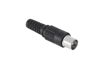 shumee Dolg črn Cabletech TV antenski vtič