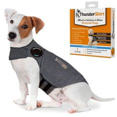 ThunderShirt Pomirjujoč telovnik za pse sive barve S