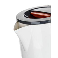 ACTIVER Plastični čajnik SOLLA 0,8 l, 900-1100 W, vrtljiv za 360°, belo-siv