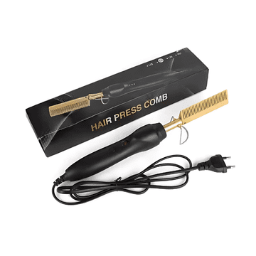 Homey Glavnik za ravnanje in kodranje las | Keramična krtača | Likalnik za lase | Ravnalnik | Potovalni