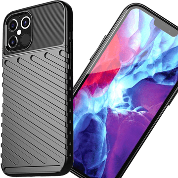 1 to 3 Thunder Case Armor Flexible Za Iphone 12 Pro Max Zaščita Za Telefon