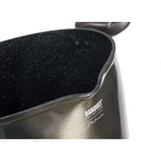 Banquet Lonec za testenine METALLIC PLATINUM 24 x 14,5 cm, 6,2 l, s pokrovom