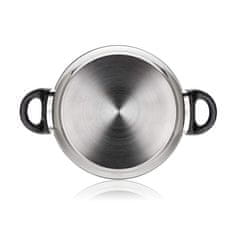 SUPER VALUE Lonec 22cm s steklenim pokrovom 3,8l iz nerjavečega jekla SUPER CENA
