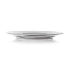 Banquet Komplet plitvih porcelanskih krožnikov BASIC 24 cm, 6 kosov, bela