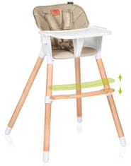 Lionelo Koen jedilni stolček BEIGE SAND