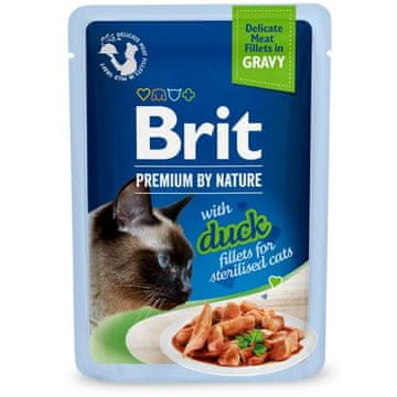 Brit Premium Cat D Fillets Gravy Duck Sterilizirano 85g