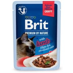 Brit Premium Cat D fileti Gravy Lamb Sterilizirano 85g