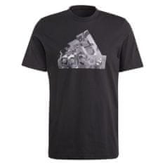 Adidas Majice obutev za trening črna L M Fi Camo T