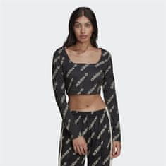Adidas Majice črna M Ls Cr Top