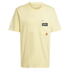 Adidas Majice rumena XL M Remoji Pkt T