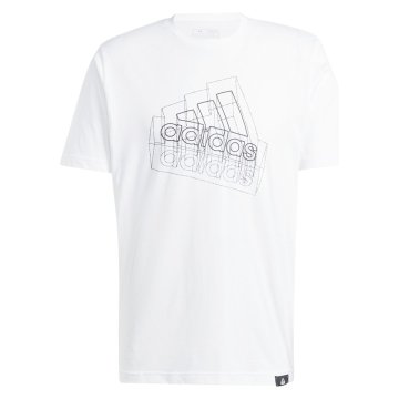 Adidas Majice bela XL Tech Bos T