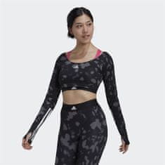 Adidas Majice črna XXS W Hyglm Cro Aop