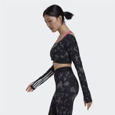 Adidas Majice črna XXS W Hyglm Cro Aop