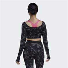 Adidas Majice črna XXS W Hyglm Cro Aop
