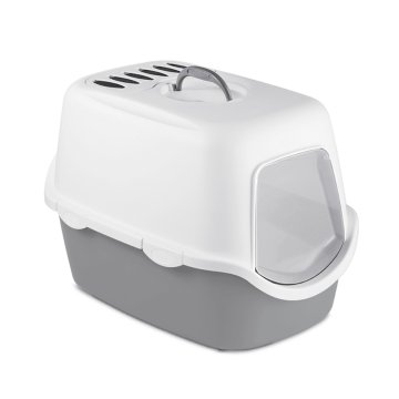 Stefanplast WC mačka CATHY, prekrita s filtrom sive barve Zolux