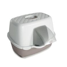 Stefanplast Stranišče mačka SMART OUTDOOR pokrito v bež barvi Zolux