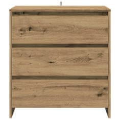 Vidaxl 2 kosa Sideboard Artisan Oak Engineered Wood