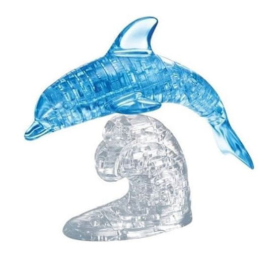 HCM Kinzel 3D kristalna sestavljanka Jumping Dolphin 95 kosov