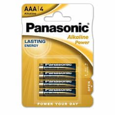 Panasonic Alkaline Power baterije - AAA, 4 kosi