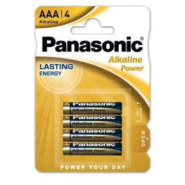 Panasonic Alkaline Power baterije - AAA, 4 kosi