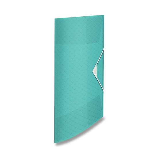 Esselte Kartoteke Colour´Breeze, A4, ledeno modra