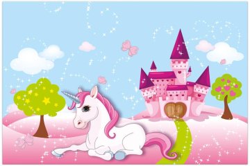 Procos Namizni prt 180x120cm Unicorn -