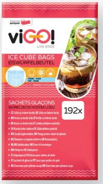 VIGO Vrečke za led, 192 kock
