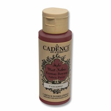 Cadence Tkanina Style Matt, 59 ml - bordo