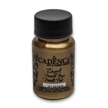 Cadence Akrilne barve za nohte Dora Metallic, 50 ml - bronasta