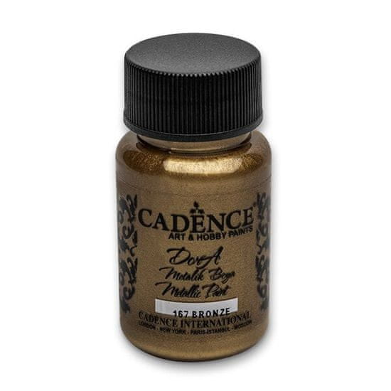 Cadence Akrilne barve za nohte Dora Metallic, 50 ml bronasta