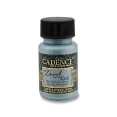Cadence Kovinska barva za tekstil Dora Textile - bencinsko modra / 50 ml