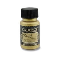 Cadence Kovinska barva za tekstil Dora Textile - bencinsko modra / 50 ml