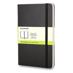 Moleskine Beležnica - trde platnice, L, prozorna - rdeča