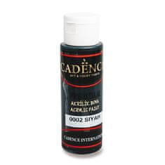 Cadence Akrilne barve Premium, 70 ml, črne