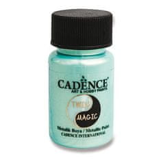 Cadence Kovinska barva Twin Magic, 50 ml, zlata/zelena.