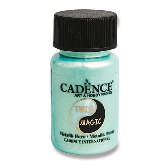 Cadence Kovinska barva Twin Magic, 50 ml, zlata/zelena.