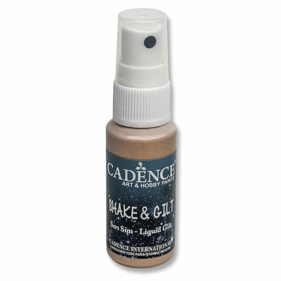 Cadence Barva v razpršilu za tekstil, 25 ml bleščeča bronasta