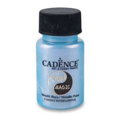 Cadence Kovinska barva Twin Magic, 50 ml, modra/rdeča.
